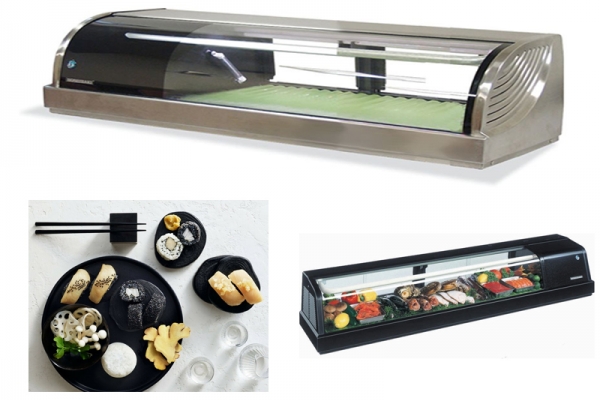 Tủ trưng bày Sushi Hoshizaki HNC-120BE-LRS